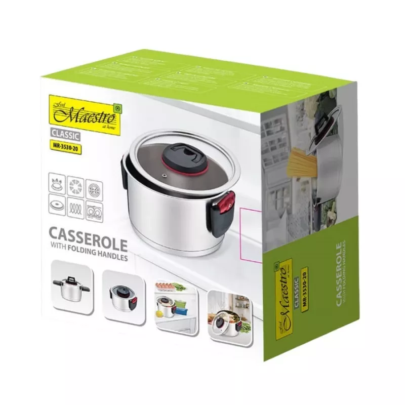 Maestro MR-3530-20 hrniec so sklopnými rukoväťami 3,2 l
