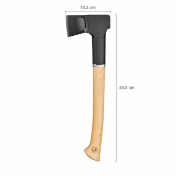Fiskars Norden N12 štiepacia sekera, hickory rukoväť