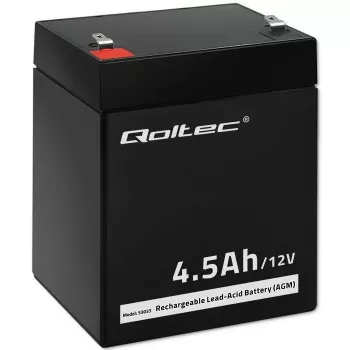 AGM batéria Qoltec 53033 4.5 Ah 15 V 65.5 A motocykel