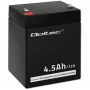 AGM batéria Qoltec 53033 4.5 Ah 15 V 65.5 A motocykel