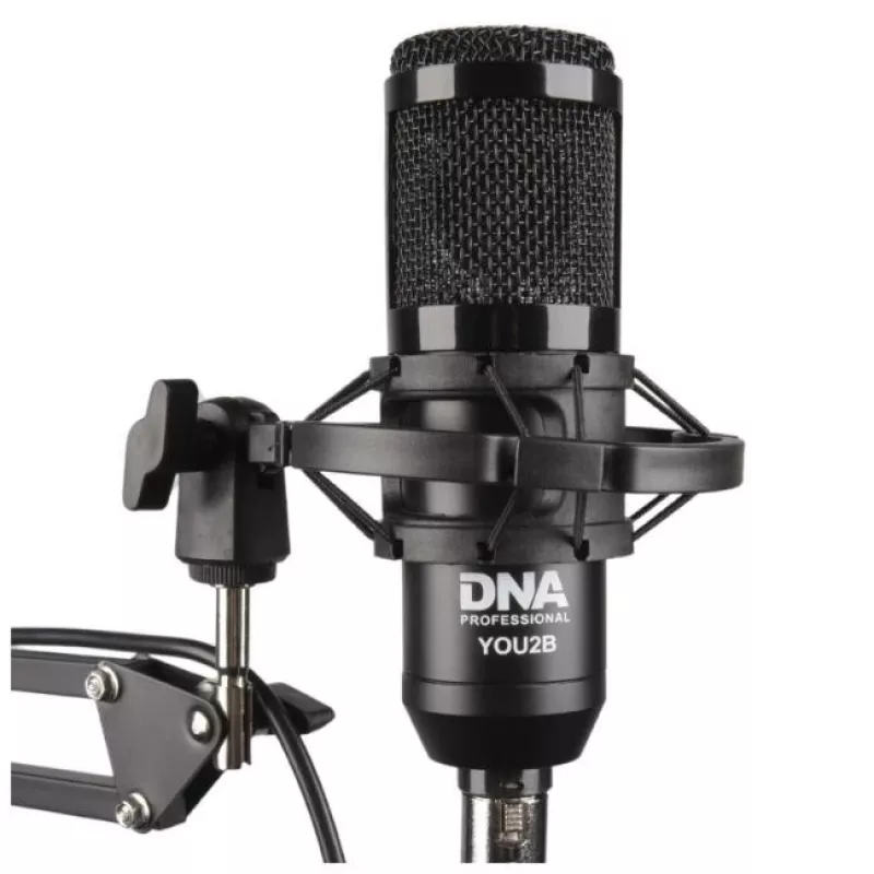 Sada mikrofónu Bitmat DNA YOU2B — mikrofón, audio rozhranie, stojan a kábel