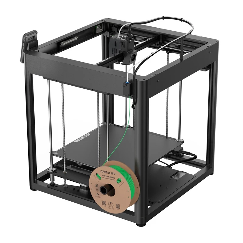 Creality Ender-5 Max CoreXY 3D tlačiareň, do 700 mm/s, automatické vyrovnávanie na 36 bodoch, Wi-Fi, čierna