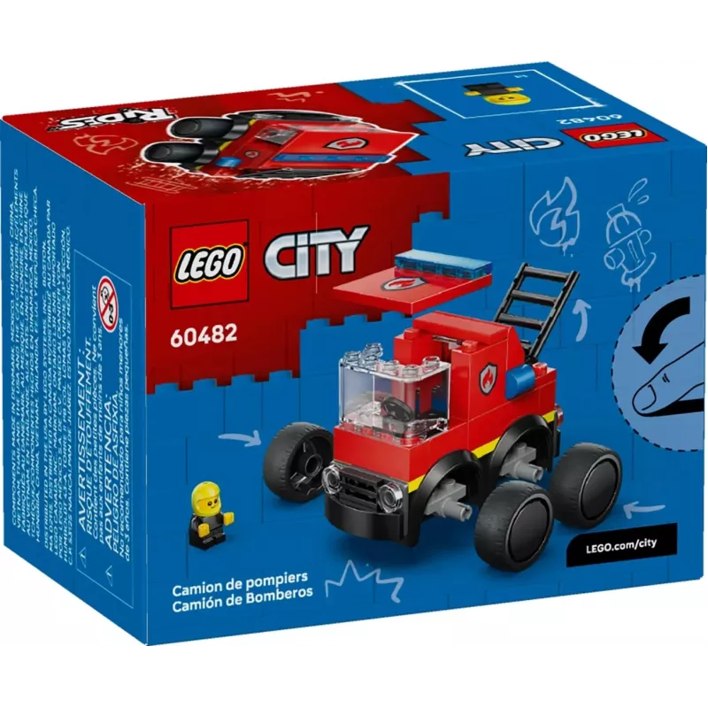 LEGO CITY 60482 Rides - Hasičské auto