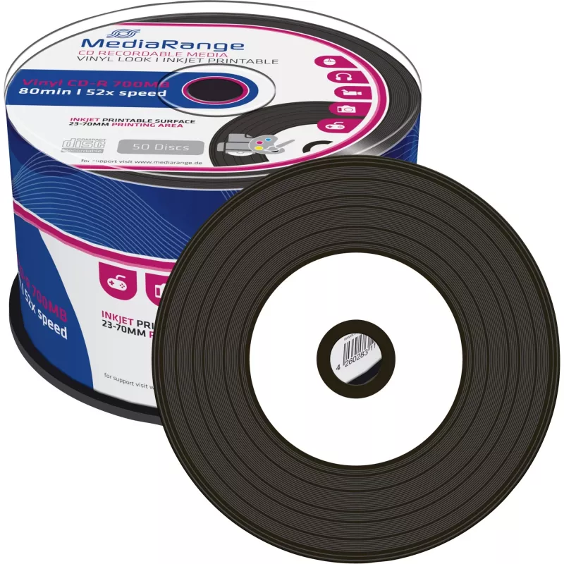 CD-R MediaRange MR226 700 MB 52x 50 kusov