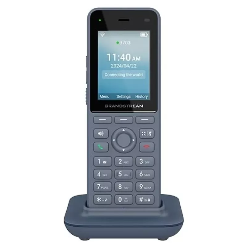 Grandstream Networks WP8256 IP telefón antracit 3 linky LCD Wi-Fi