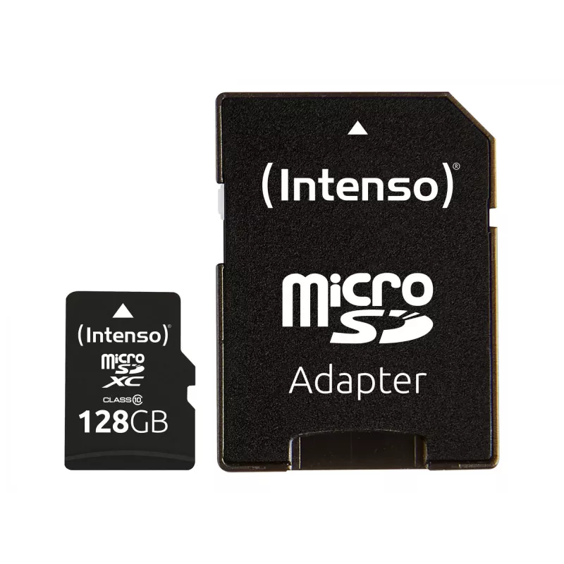 PAMÄŤOVÁ KARTA MICRO SDXC 128GB C10/W/ADAPTER 3413491 INTENSO