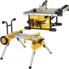 DEWALT stolová kotúčová píla 210 mm so stojanom
