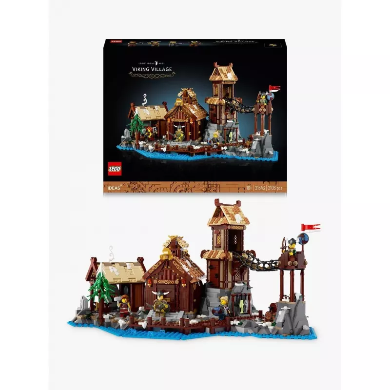 LEGO Ideas - Vikingská dedina