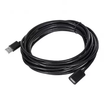 USB predlžovací kábel Unitek Y‑C418GBK 5 m USB A na USB A USB 2.0, čierna