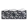 PHANTEKS M25 PWM 140mm ventilátor do skrine – balenie 3 ks, čierny