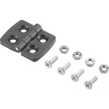Basetech Plastový záves 39x30x4mm 39 mm 1 kus (BT-1697225)