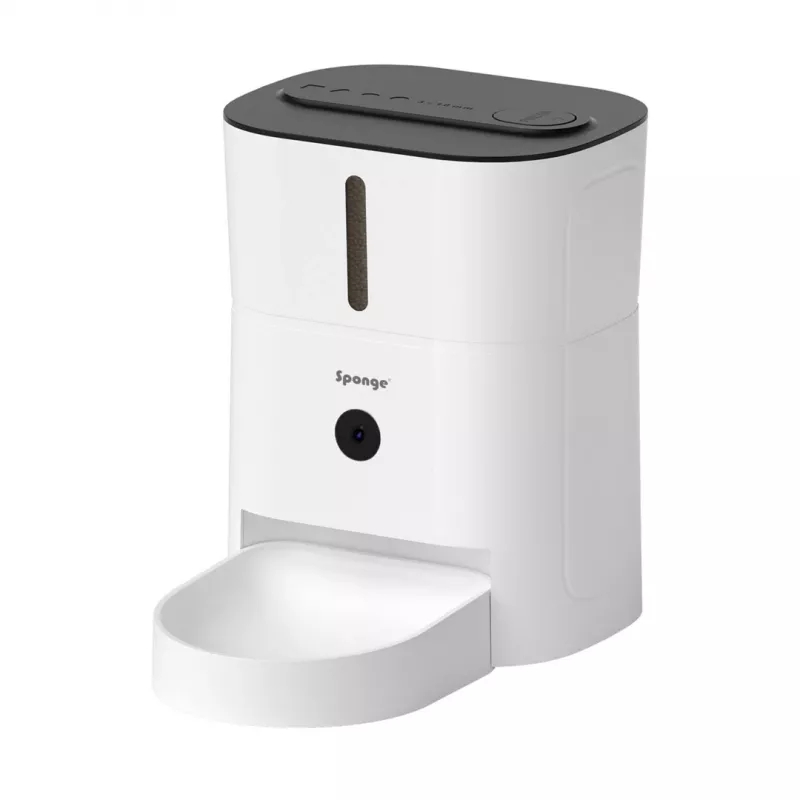Inteligentný dávkovač krmiva pre domáce zvieratá s kamerou Sponge SPONGE Pet Feeder Smart Camera