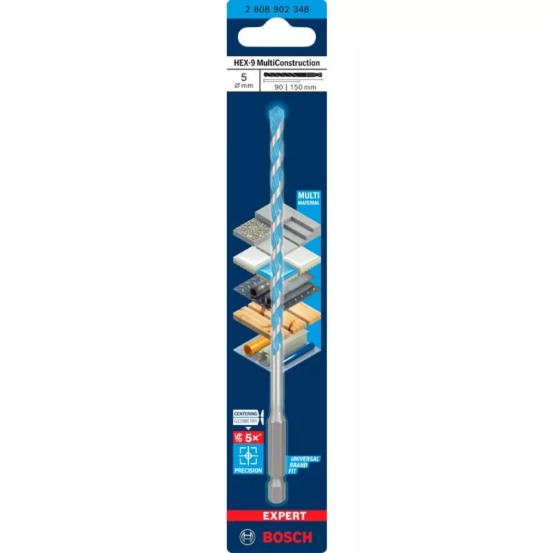 Expert HEX-9 Multi Construction betónový vrták Ø 5 mm 1 ks (2608902348)