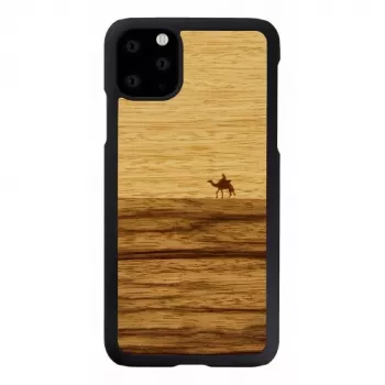 Puzdro na smartphone man and wood pre iPhone 11 Pro Max — terra čierna
