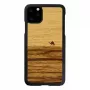 Puzdro na smartphone man and wood pre iPhone 11 Pro Max — terra čierna