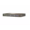 Neupravovaný switch TENDA TEG1024D 24-port Gigabit Ethernet, 48 Gbps, 8000 MAC tabuľka, modrý