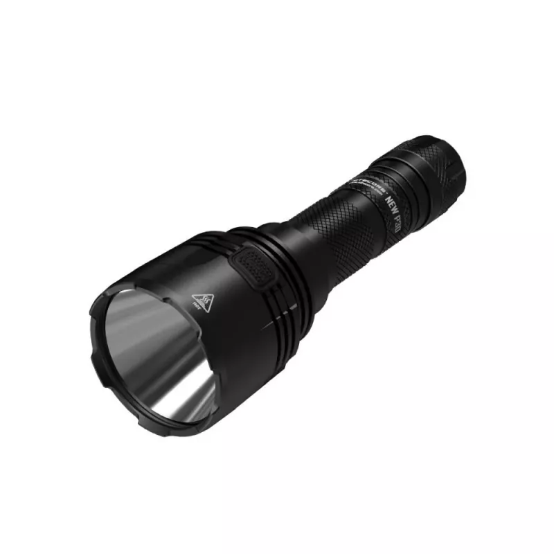 Poľovnícka baterka Nitecore NEW P30 — 1000 lm, 5000 mAh, USB nabíjateľná, IP68, hliník, 155,5 mm, 158,5 g