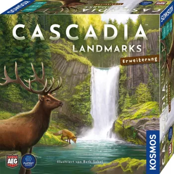 Kosmos Cascadia Landmarks 60 min spoločenská hra pre rodinu