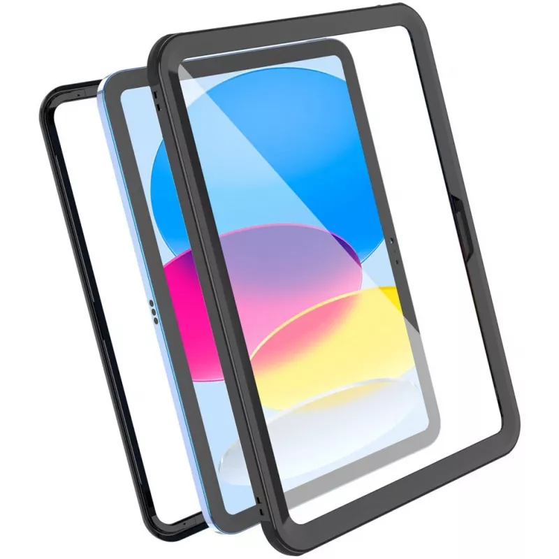 Zadné krytie 4smarts Stark 27,7 cm (10,9 palca) čierne transparentné pre iPad 10. gen.