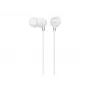 Sony MDR-EX15LP, káblové, 8 - 22000 Hz, hudba, 3 g, slúchadlá, biele