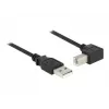USB kábel DeLOCK 0,5 m USB 2.0-A USB 2.0-B čierny