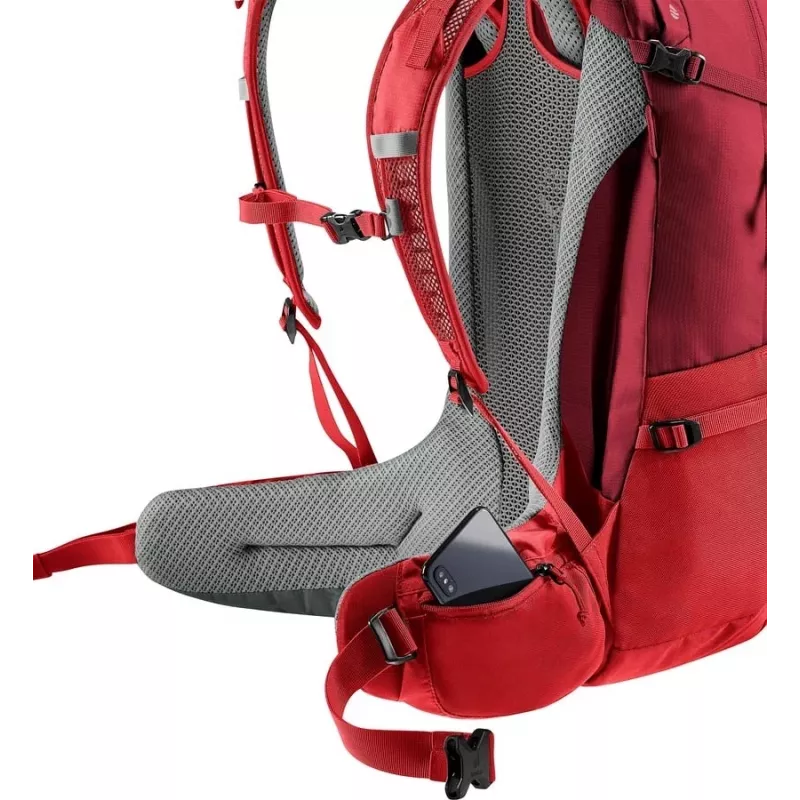 Deuter Futura 27 dámsky turistický batoh červený