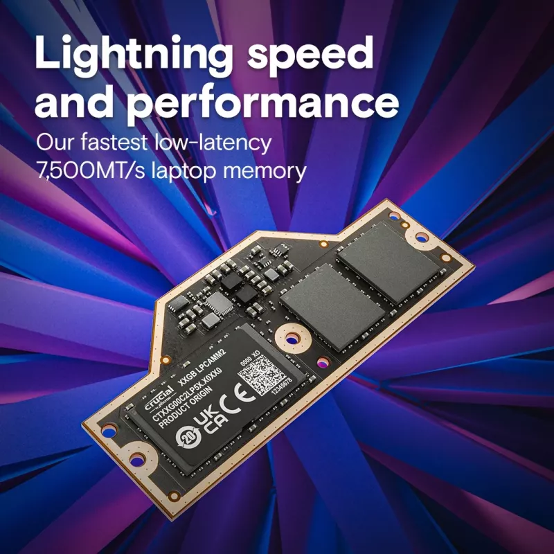 Pamäťový modul Crucial LPDDR5X 32GB 7500 MT/s