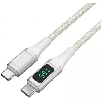 4smarts USB-C na USB-C kábel DigitCord 100W 1.5m. bie