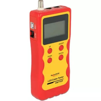 Delock LCD tester káblov - tester siete (86108)