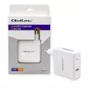 Qoltec GaN nabíjačka FAST 108W | 5-20V | 3-4.7A | USB C | biela