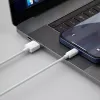 Baseus TZCALZJ-02 kábel k telefónu biely 1,5 m USB A Lightning