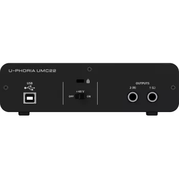 Behringer UMC22 doplnkové hudobné vybavenie Concert/Studio predzosilňovač