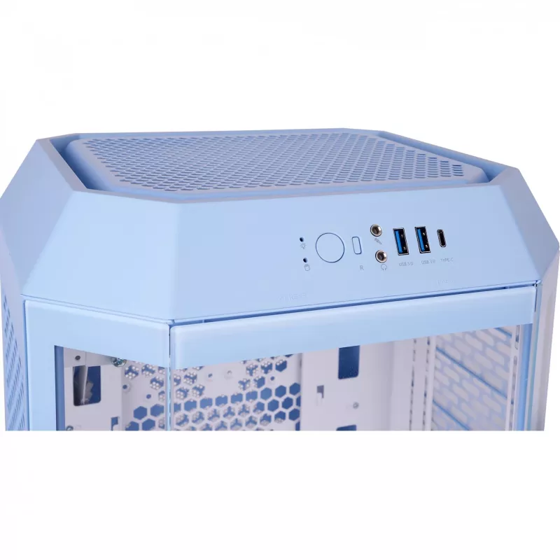 PC skriňa Thermaltake The Tower 250 Hydrangea Blue Mini Tower