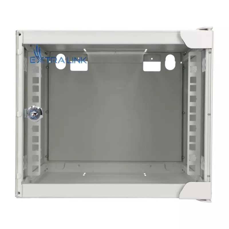 EXTRALINK LITE 4U 10 280X310 nástenný rack sivý
