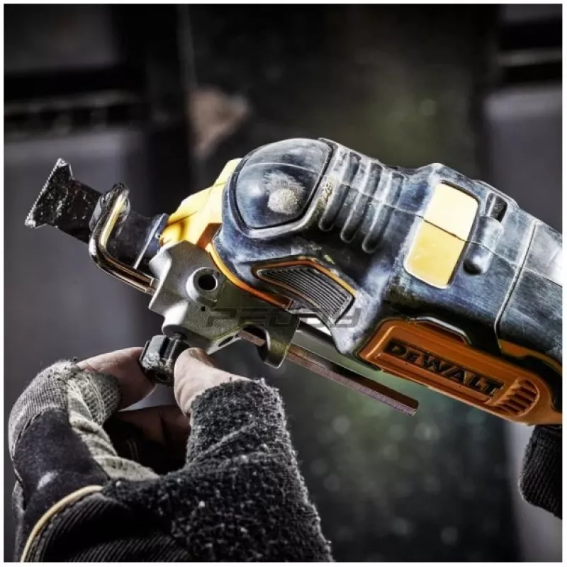 Brúska DeWALT DCS355N 18V akumulátorový multitool, šírka 31 cm, 20.000 OPM, 1,06 kg
