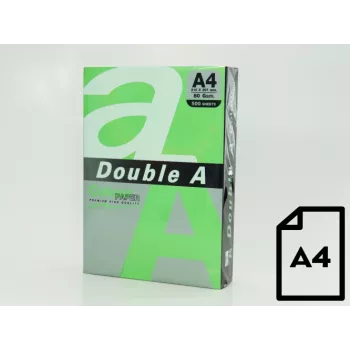Farebný papier Double A, 80g, A4, 500 listov, Parrot