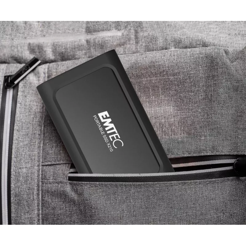 Emtec X210 ELITE 2 TB USB Type-C 3.2 Gen 2 (3.1 Gen 2) čierna, červená