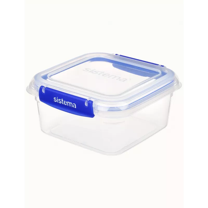 Sistema plast Sistema 881650, nádoba, štvorcová, 1,15 l, transparentná, plast, Nový Zéland