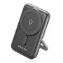 Powerbank Vention 10000mAh Magnetic Wireless 20W, 1×USB-C, bezdrôtové nabíjanie, čierna