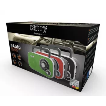 Prenosné rádio Camry CR 1140R červené