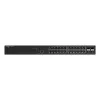 Managed LANCOM GS-3628XP switch, 24× 2,5G RJ-45 portov, PoE, L2/L3, 1U racková montáž