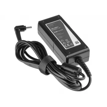 Napájací zdroj Green Cell AD61P interiér 45 W, 19 V 2,37 A, čierna, 1,2 m kábel
