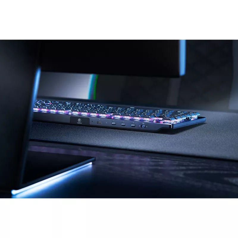 Herná klávesnica Razer RZ03-04370400-R3G1 USB RF Wireless Bluetooth QWERTZ nemecká čierna