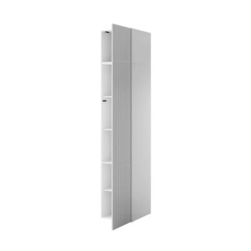 Šatníková skriňa Cama Meble PAFOS 1D BASE 45×55,5×45 cm, 1 dvere, biela matná