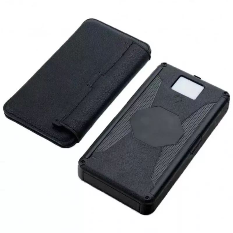 PowerNeed ES20000B skladací solárny panel s powerbankou, 9 W, 20000 mAh, Li-Poly, 2x USB 2 A, čierny