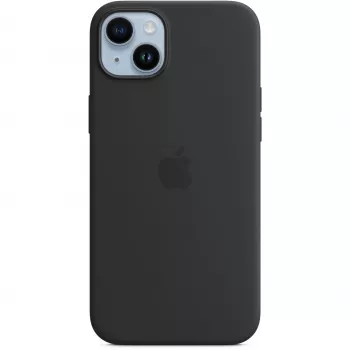 Apple iPhone 14 Plus silikónové puzdro s MagSafe – Midnight