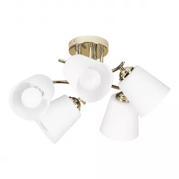 Activejet závesné svietidlo AJE-EMILY 3P GOLD E27 3x40W