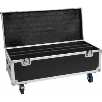 Roadinger flightcase pre 2x LED TMH Bar-S120 s kolieskami — ochranný transportný kufrík