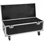 Roadinger flightcase pre 2x LED TMH Bar-S120 s kolieskami — ochranný transportný kufrík