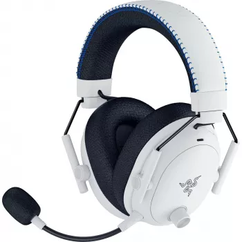 Headset Razer BlackShark V3 Pro káblový bezdrôtový Bluetooth biely